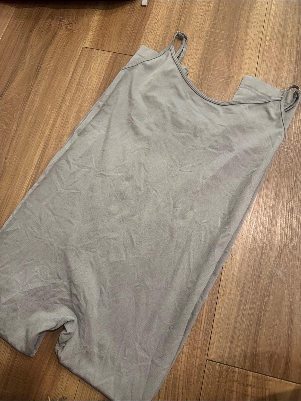 Forever 21 Light Gray Sleeveless Romper Chemise